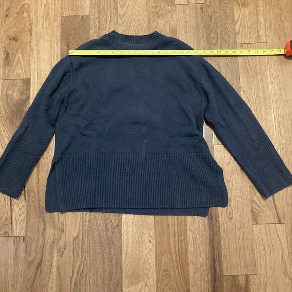 Womens 100% Cotton Gap Navy Sweater Size - Picture 1 of 5